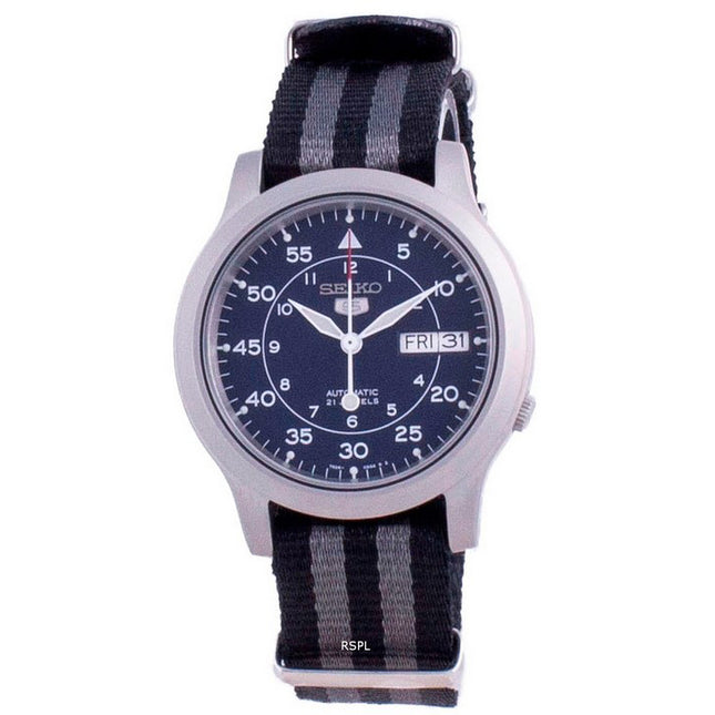 Seiko 5 Military SNK807K2-var-NATOS16 Automatic Nylon Strap Men's Watch