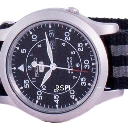 Seiko 5 Military SNK809K2-var-NATOS16 Automatic Nylon Strap Men's Watch