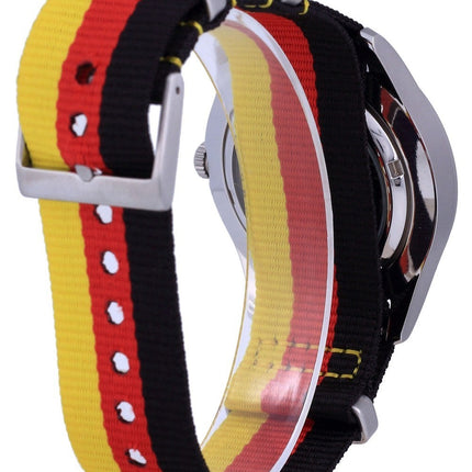 Seiko 5 Sports Military Automatic Polyester SNZG09K1-var-NATO26 100M Mens Watch