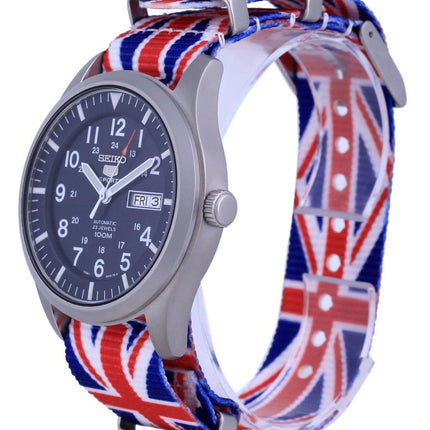 Seiko 5 Sports Automatic Polyester SNZG11K1-var-NATO28 100M Mens Watch