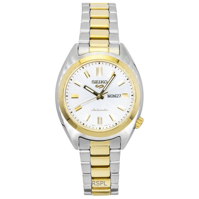 Seiko 5 Sports Hebitama SNXS Stainless Steel Silver Dial Automatic SRE024K1 100M Women's Watch