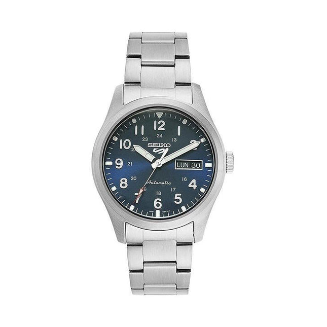 Refurbished Seiko 5 Sports Field Blue Dial Automatic SRPG29 SRPG29K1 SRPG29K 100M Men's Watch