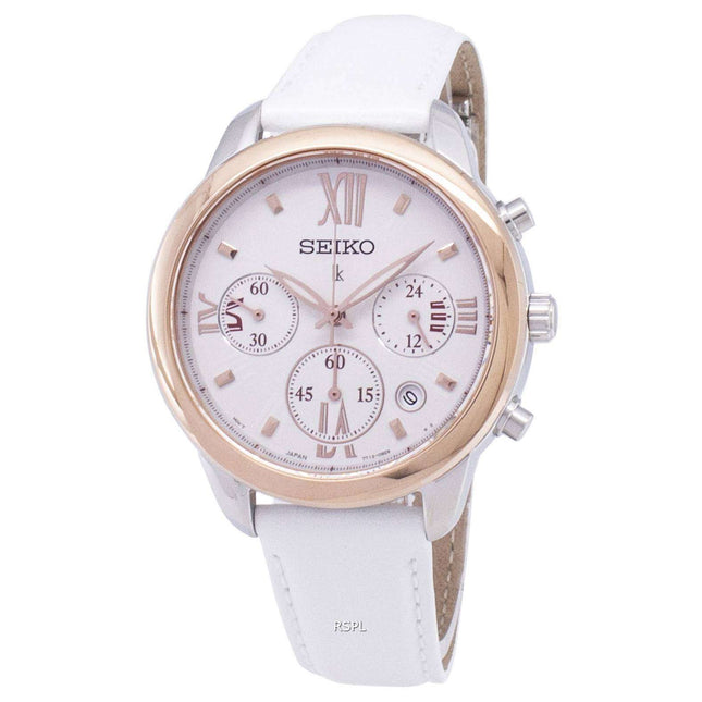 Refurbished Seiko Lukia Chronograph Quartz SRWZ84 SRWZ84P1 SRWZ84P Women's Watch
