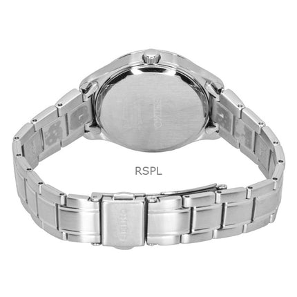 Seiko Classic Stainless Steel Blue Dial Quartz SUR425P1 100M Women's Watch