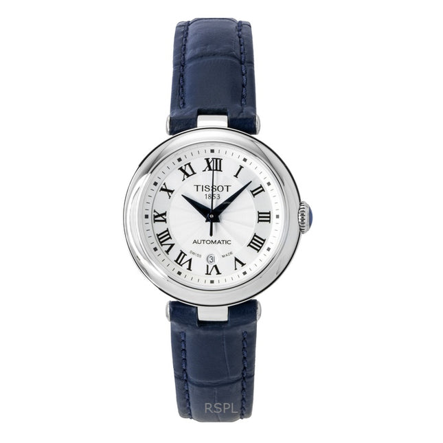 Tissot Bellissima Leather Strap White Dial Automatic T126.207.16.013.00 Women's Watch