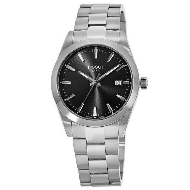 Tissot Gentleman Quartz T127.410.11.051.00 T1274101105100 100M Men's Watch