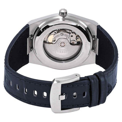 Tissot PRX Powermatic 80 Leather Strap Blue Dial Automatic T137.407.16.041.00 100M Men's Watch