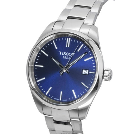 Tissot PR 100 Stainless Steel Blue Dial Quartz T150.210.11.041.00 100M Women's Watch
