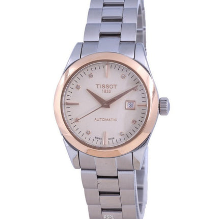 Tissot T-Gold T-My Lady Diamond Accents 18K Gold Automatic T930.007.41.266.00 T9300074126600 Women's Watch