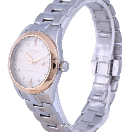 Tissot T-Gold T-My Lady Diamond Accents 18K Gold Automatic T930.007.41.266.00 T9300074126600 Women's Watch