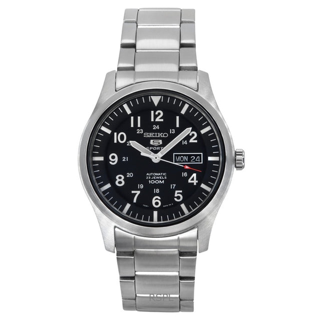 Refurbished Seiko 5 Sports Black Dial Automatic SNZG13K1 Men's Watch