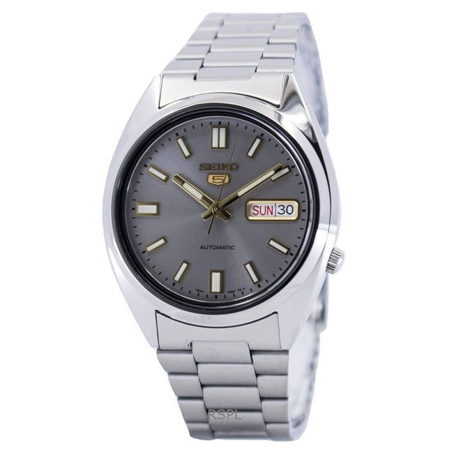 Refurbished Seiko 5 Grey Dial Automatic SNXS75K1 Men's Watch