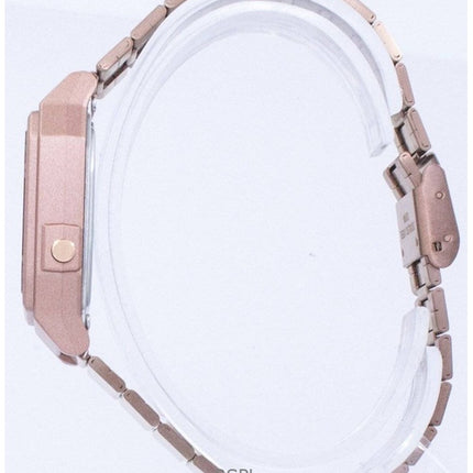 Refurbished Casio Vintage Digital Rose Gold Tone Stainless Steel Quartz B650WC-5A Unisex Watch