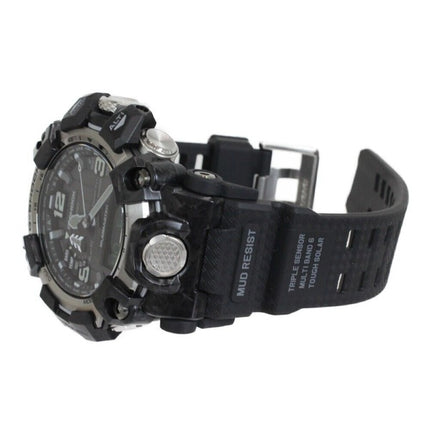 Refurbished Casio G-Shock Mudmaster Analog Digital Black Dial Solar GWG-2000-1A1 200M Men's Watch