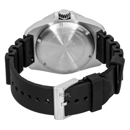 Victorinox Dive Pro Rubber Strap Matt Black Dial Quartz Diver's 241990 300M Men's Watch