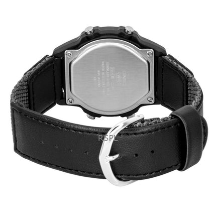 Casio Standard Digital Leather And Cloth Strap Quartz W-220HF-8AV Unisex Watch