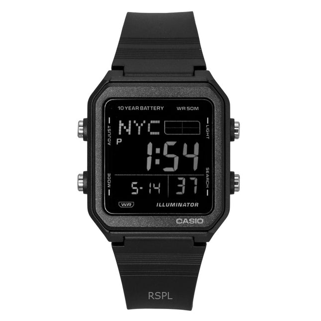 Casio Digital Resin Strap Quartz W-221H-1BV Unisex Watch