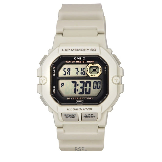 Casio Standard Digital Resin Strap Quartz WS-1400H-8AV 100M Men's Watch