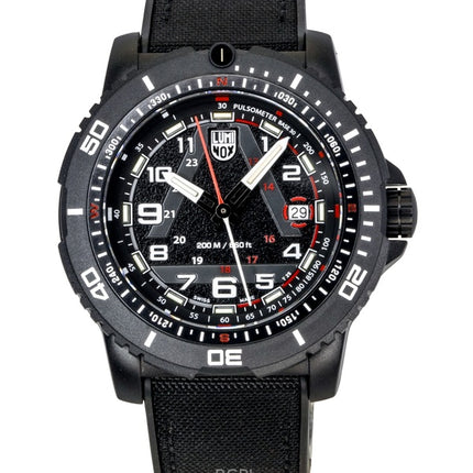 Luminox ICE-SAR Arctic Rubber Strap Black Dial Quartz Diver's XL.1081 200M Men's Watch