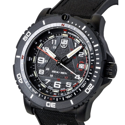 Luminox ICE-SAR Arctic Rubber Strap Black Dial Quartz Diver's XL.1081 200M Men's Watch