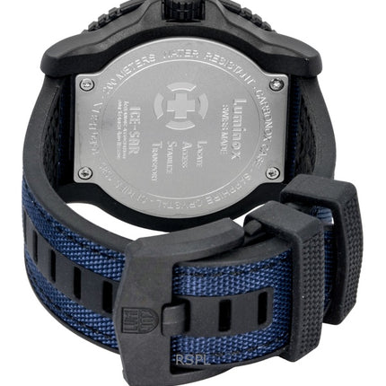 Luminox ICE-SAR Arctic Rubber Strap Blue Dial Quartz Diver's XL.1083 200M Men's Watch