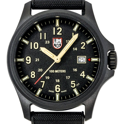 Luminox Atacama Field Rubber Strap Black Dial Quartz XL.1970.2 100M Men's Watch