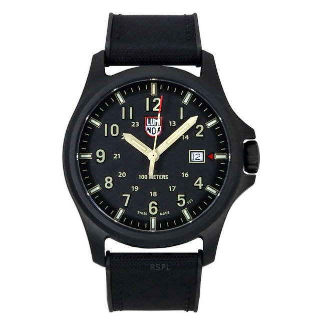 Luminox Atacama Field Rubber Strap Black Dial Quartz XL.1970.SET 100M Men's Watch With Extra Strap