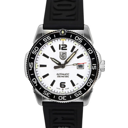 Luminox Pacific Diver Midnight Mariner Rubber Strap White Dial Automatic XS.3101.H 200M Men's Watch