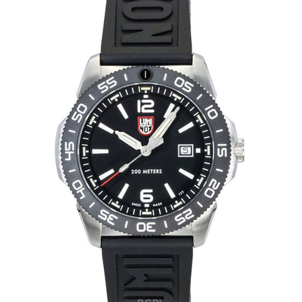 Luminox Pacific Diver Rubber Strap Black Dial Quartz Diver's XS.3121.1 200M Men's Watch