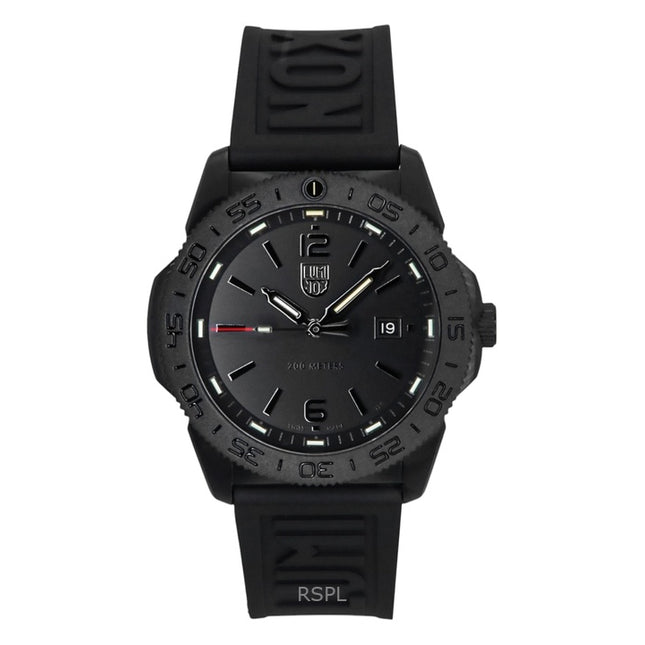 Luminox Pacific Diver Rubber Strap Black Dial Quartz XS.3121.BO.1 200M Men's Watch