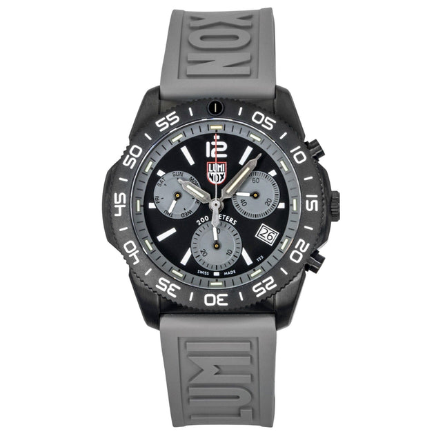 Luminox Pacific Diver Chronograph 316L Stainless Steel Graphite Grey Dial Quartz XS.3148 200M Men's Watch
