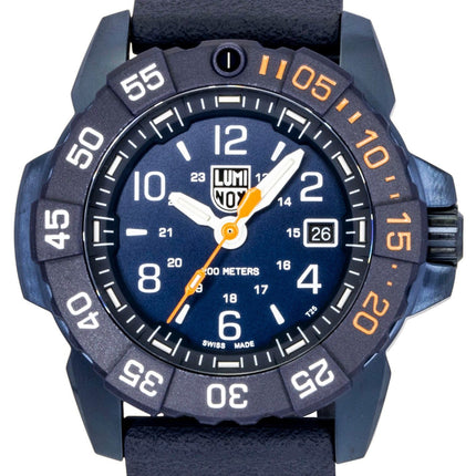 Luminox Navy Seal Rubber Strap Blue Dial Quartz Diver's XS.3253.CB.NSF.2 200M Men's Watch