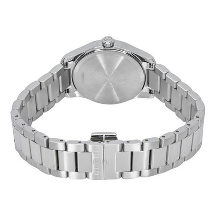 Gucci G-Timeless Stainless Steel Silver Dial Quartz YA126595 Women's Watch