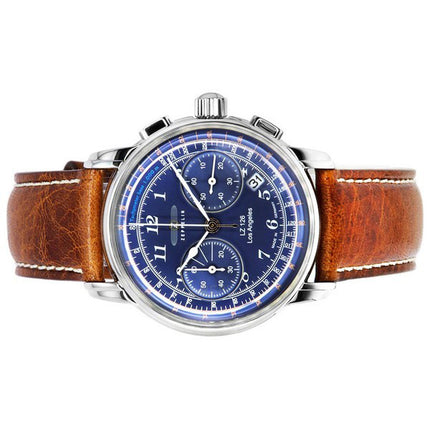 Zeppelin LZ126 Los Angeles Chronograph Blue Dial Quartz Z76143 Men's Watch