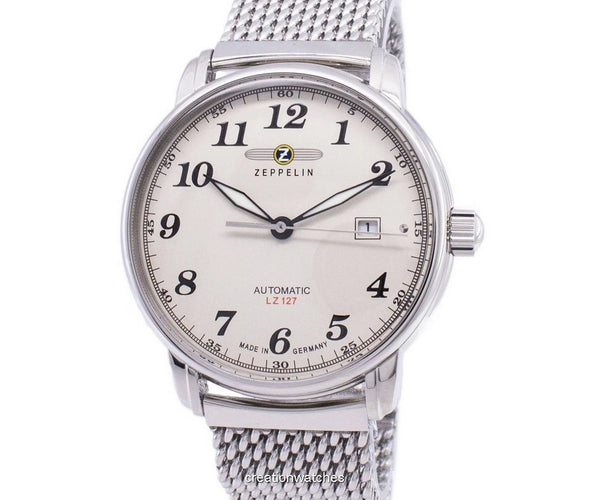 Zeppelin Series LZ127 Graf Germany Made 7656M-5 7656M5 Men's Watch