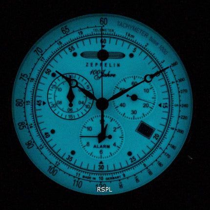 Refurbished Zeppelin 100 Jahre 8680-3 86803 Quartz Men's Watch
