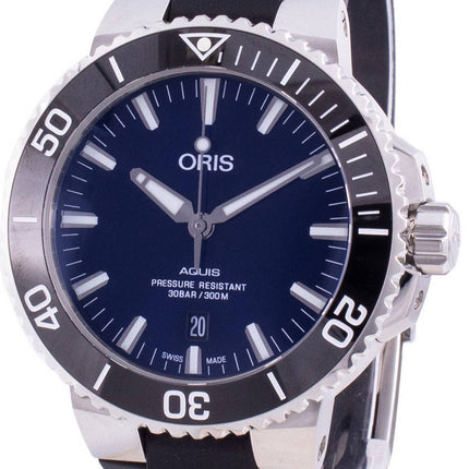 Oris Aquis Date 01-733-7730-4135-07-4-24-64EB Automatic 300M Men's Watch