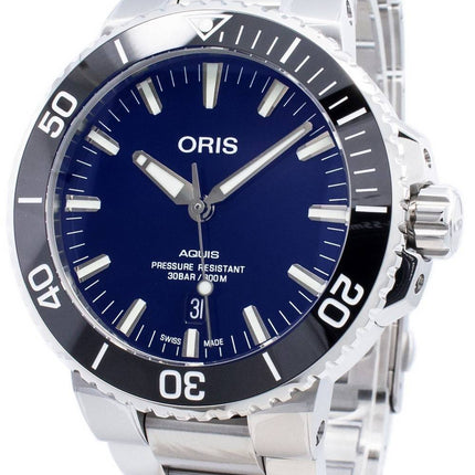 Oris Aquis Date 01-733-7730-4135-07-8-24-05PEB Automatic 300M Men's Watch
