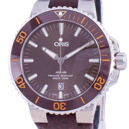 Oris Aquis Date Automatic Divers 01-733-7730-4152-07-5-24-12EB 300M Mens Watch