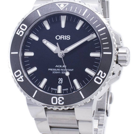 Oris Aquis Date 01-733-7730-4154-07-8-24-05PEB Automatic 300M Mens watch