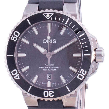 Oris Aquis Date Automatic Divers Titanium 01-733-7730-7153-07-4-24-63TEB 300M Mens Watch