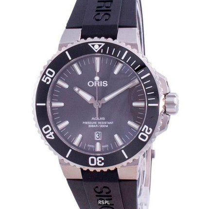 Oris Aquis Date Automatic Divers Titanium 01-733-7730-7153-07-4-24-64TEB 300M Mens Watch
