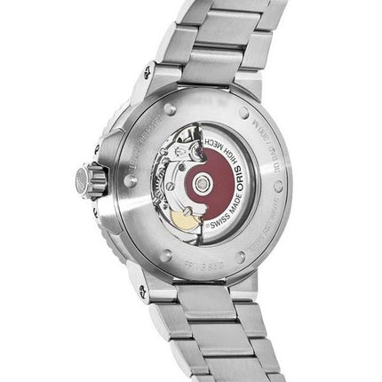 Oris Aquis Stainless Steel Green Dial Automatic Diver's 01 733 7766 4157-07 8 22 05PEB 300M Men's Watch