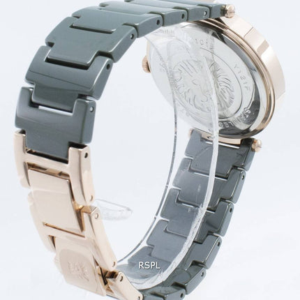 Anne Klein 1018RGGN Diamond Accents Quartz Women's Watch