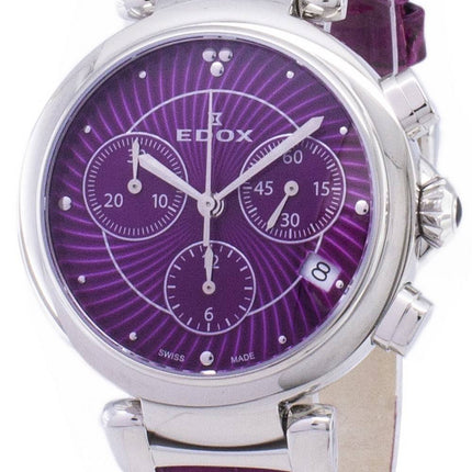 Edox LaPassion 102203CROIN 10220 3C ROIN Chronograph Quartz Women's Watch