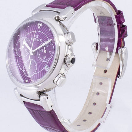 Edox LaPassion 102203CROIN 10220 3C ROIN Chronograph Quartz Women's Watch