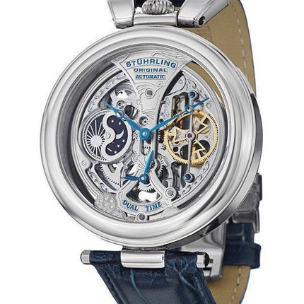 Stuhrling Original Emperor's Grandeur Automatic Dual Time 127A.3315C2 Mens Watch