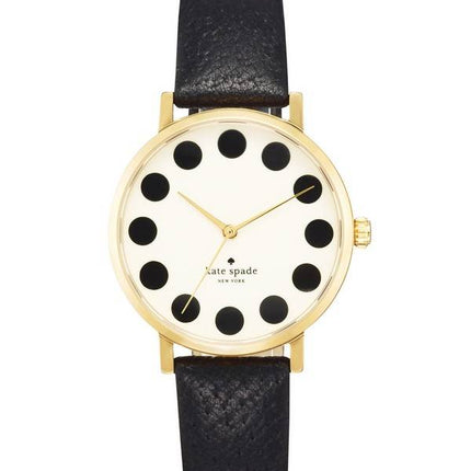 Kate Spade New York Black Dot Metro 1YRU0107 Womens Watch