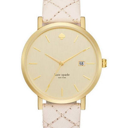 Kate Spade New York Metro Grand Quartz Leather Strap 1YRU0844 Womens Watch
