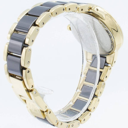 Anne Klein 3344BKGB Diamond Accents Quartz Women's Watch